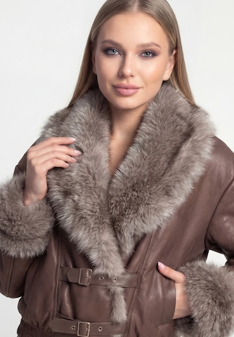 faina Jacke 'Glamour' in Braun