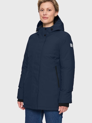 New View Winter Jacket in Blue: front