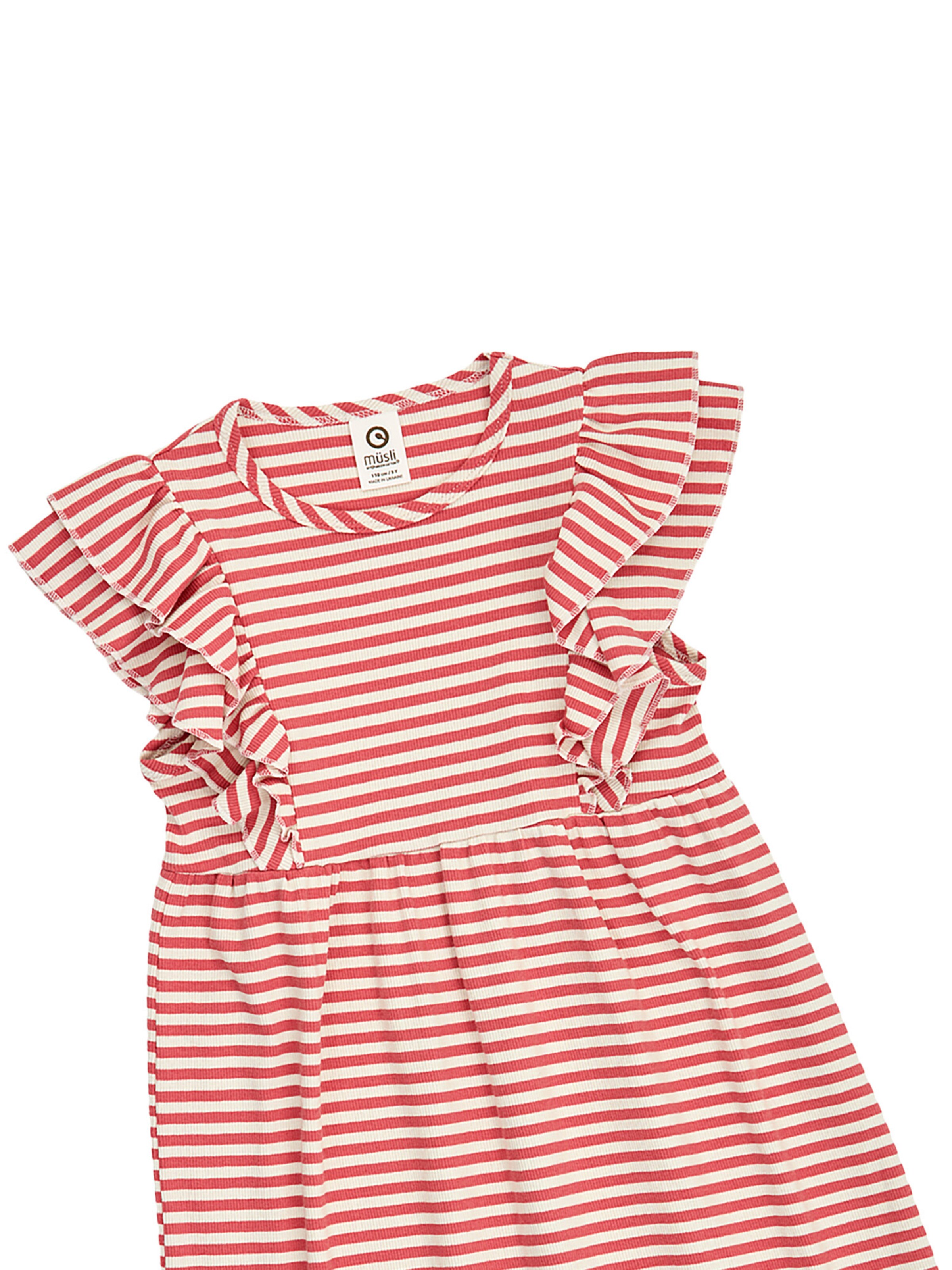 Müsli by GREEN COTTON Jurk in Rood