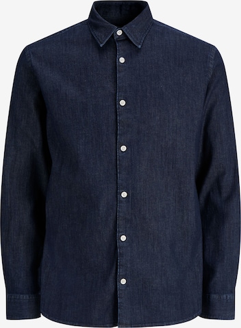 Regular fit Camicia di JACK & JONES in blu: frontale