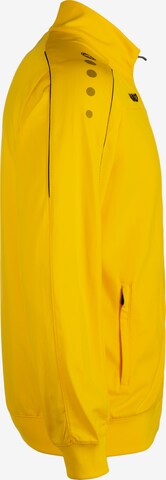 JAKO Athletic Jacket 'Classico' in Yellow