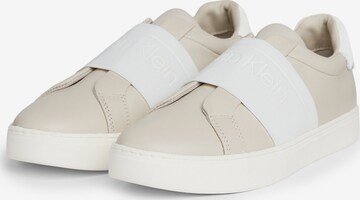 Calvin Klein Slip-Ons in Beige