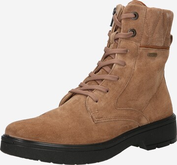 Bottines à lacets 'Mystic' Legero en beige : devant