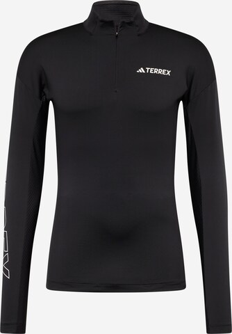 ADIDAS TERREX Functioneel shirt 'Xperior' in Zwart: voorkant
