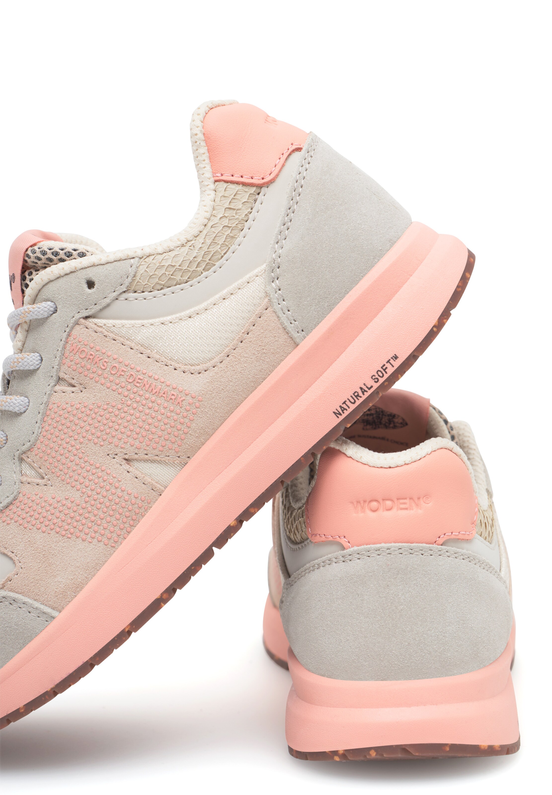 WODEN Sneakers laag 'Rigmor Open Mesh' in Roze