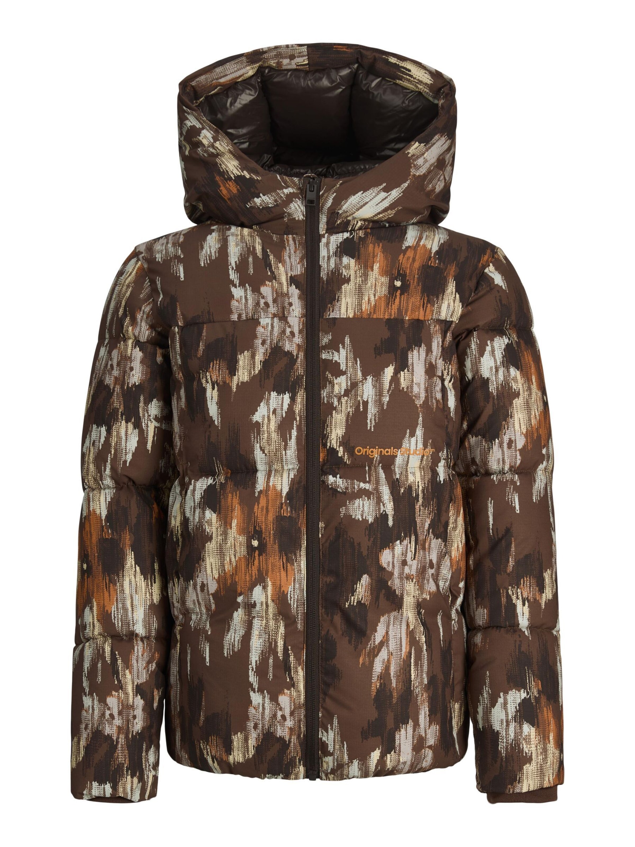 Jack & Jones Junior Jacke in Braun: Vorderseite