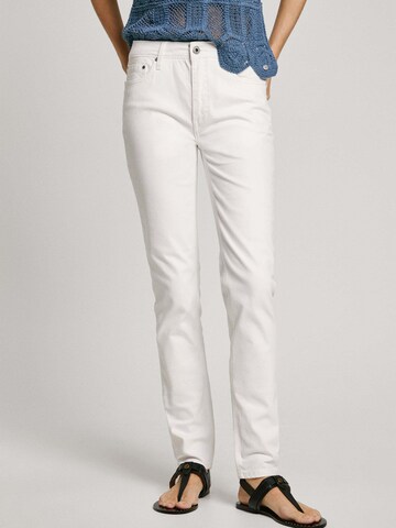 Pepe Jeans Slimfit Hose 'Thelma' in Weiß: Vorderseite