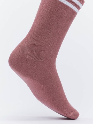 Chaussettes DEF en rose