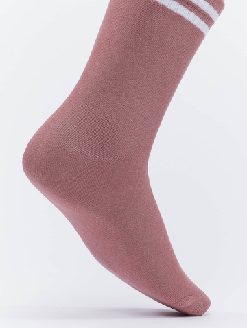 Chaussettes DEF en rose