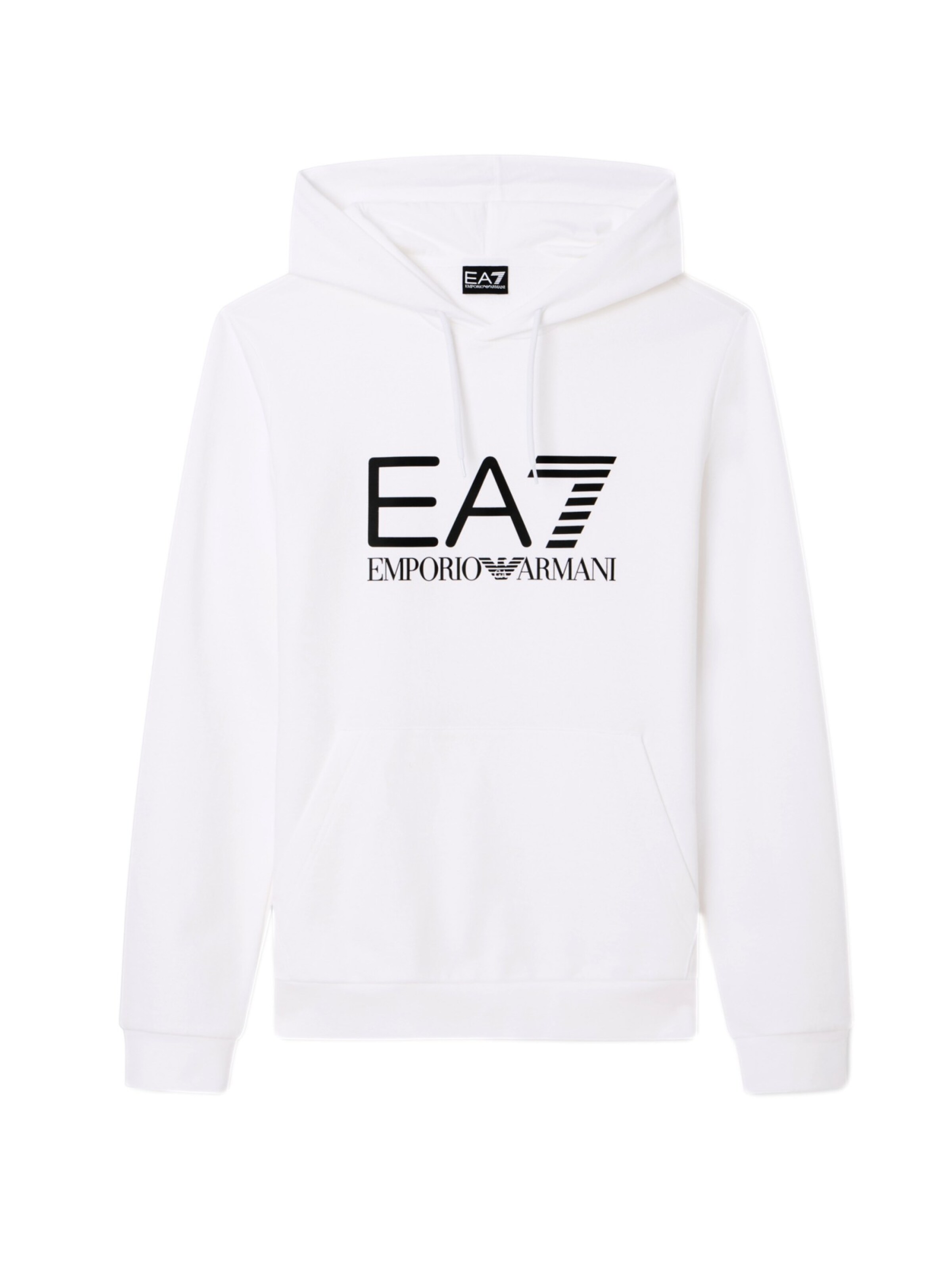 EA7 Emporio Armani Sweatshirt in weiß, Produktansicht