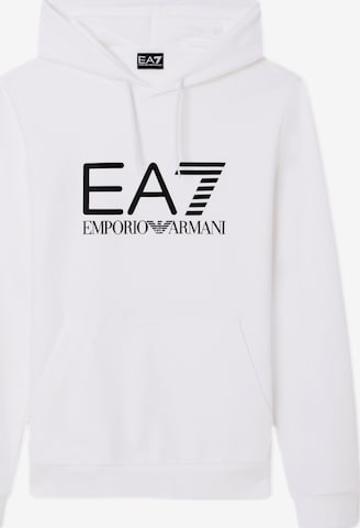 EA7 Emporio Armani Trui in Wit: voorkant