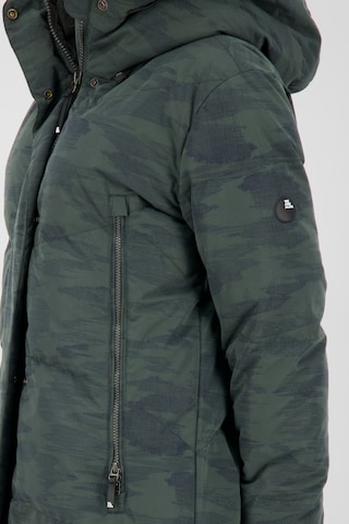 Alife and Kickin Winter Coat 'JunaAK' in Green