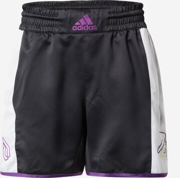 ADIDAS SPORTSWEAR Workout Pants 'Dame' in Black: front