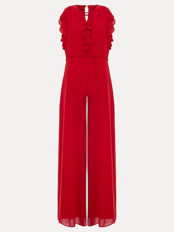 Phase Eight Jumpsuit in Red: front