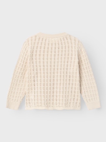 NAME IT Knit Cardigan in Beige