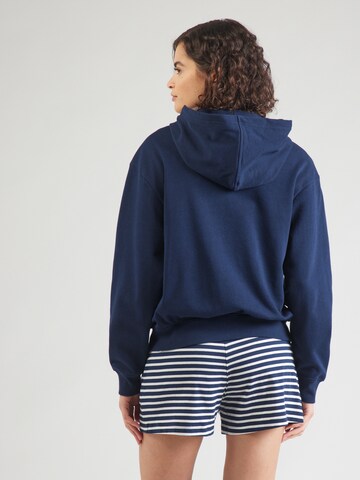 TOMMY HILFIGER Sweatjacke in Blau