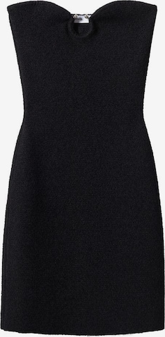 MANGO Kleid 'Letter' in Schwarz: predná strana