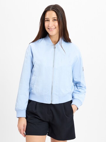 Marc O'Polo Tussenjas in Blauw: voorkant