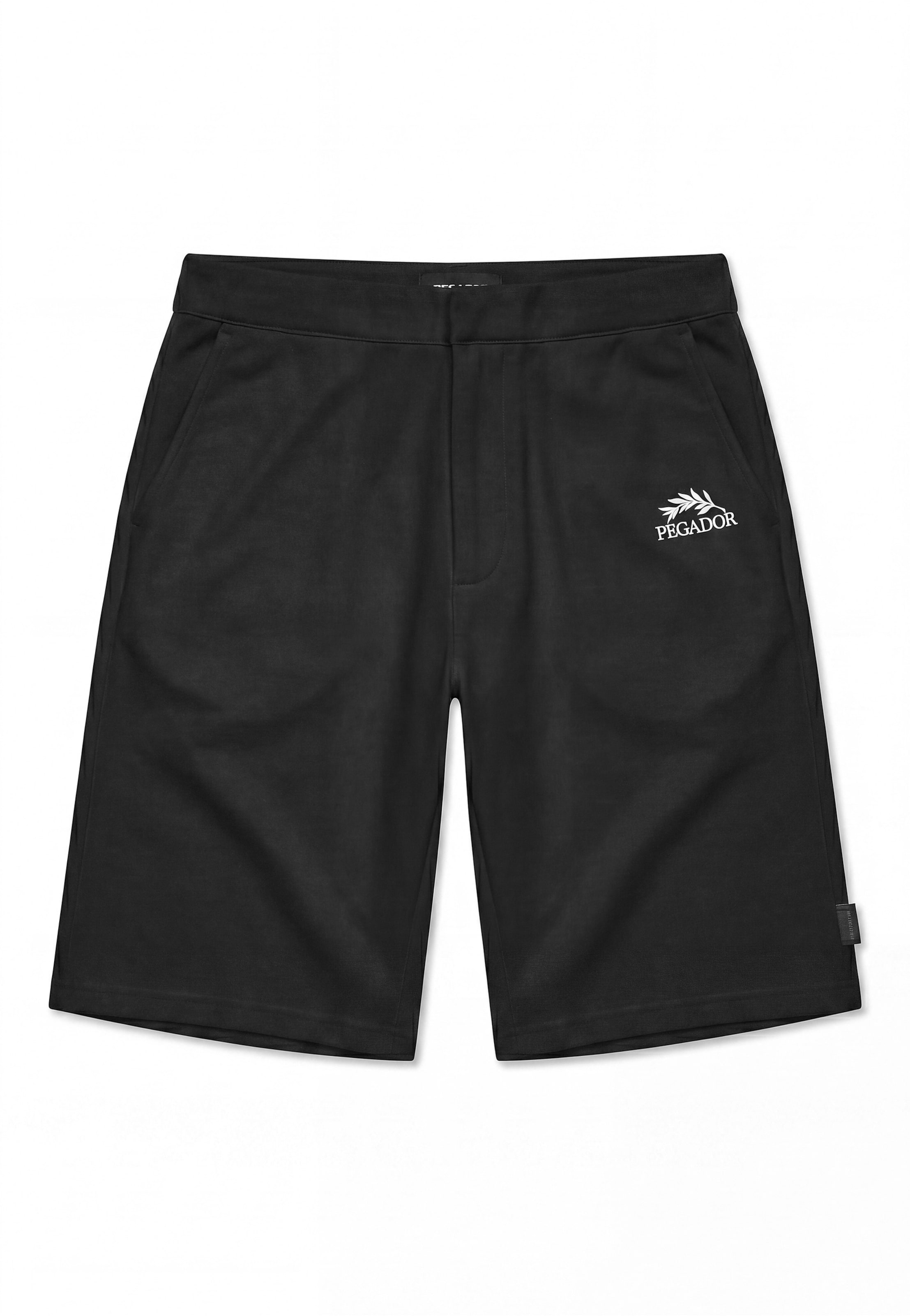 Pegador Regular Trousers 'Castelnou' in Black: front