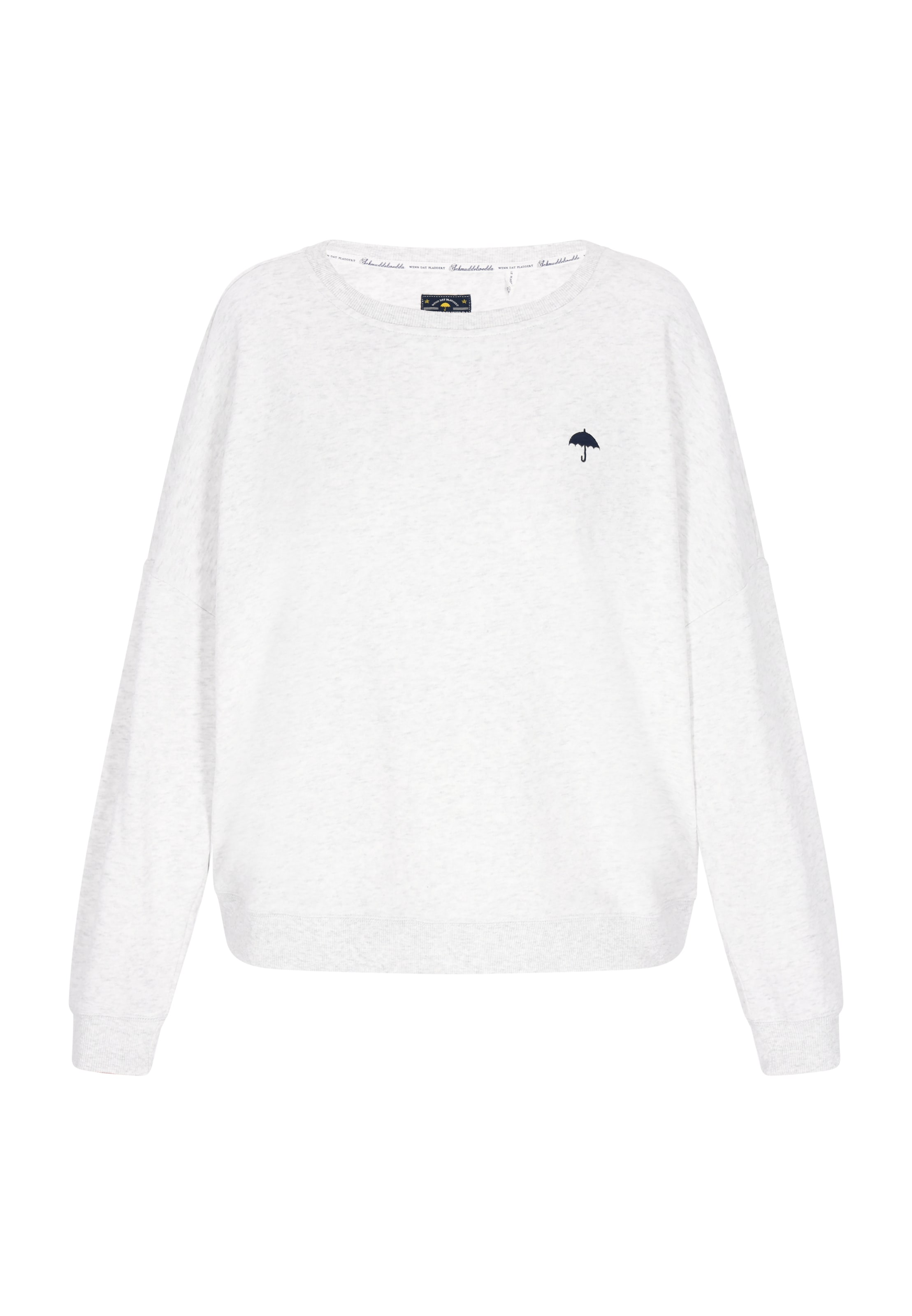 Schmuddelwedda - Sudadera en blanco: frente
