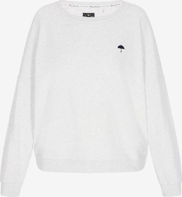 SchmuddelweddaSweater majica - bijela boja: prednji dio