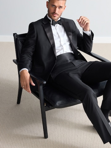 Next Slim Fit Sakko in Schwarz