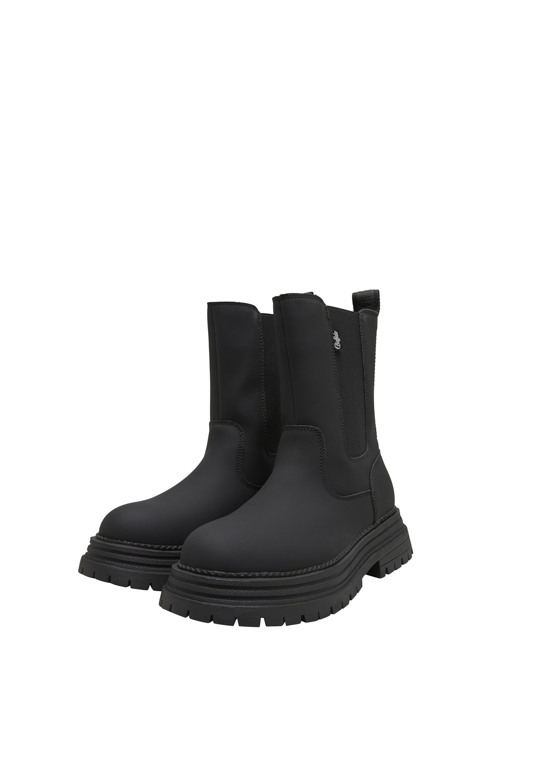 BUFFALO Chelsea boots 'Lennox' in Zwart