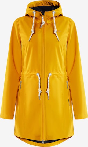 Schmuddelwedda Weatherproof jacket in Yellow: front