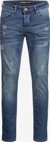 Alessandro Salvarini Regular Jeans in Blauw: voorkant