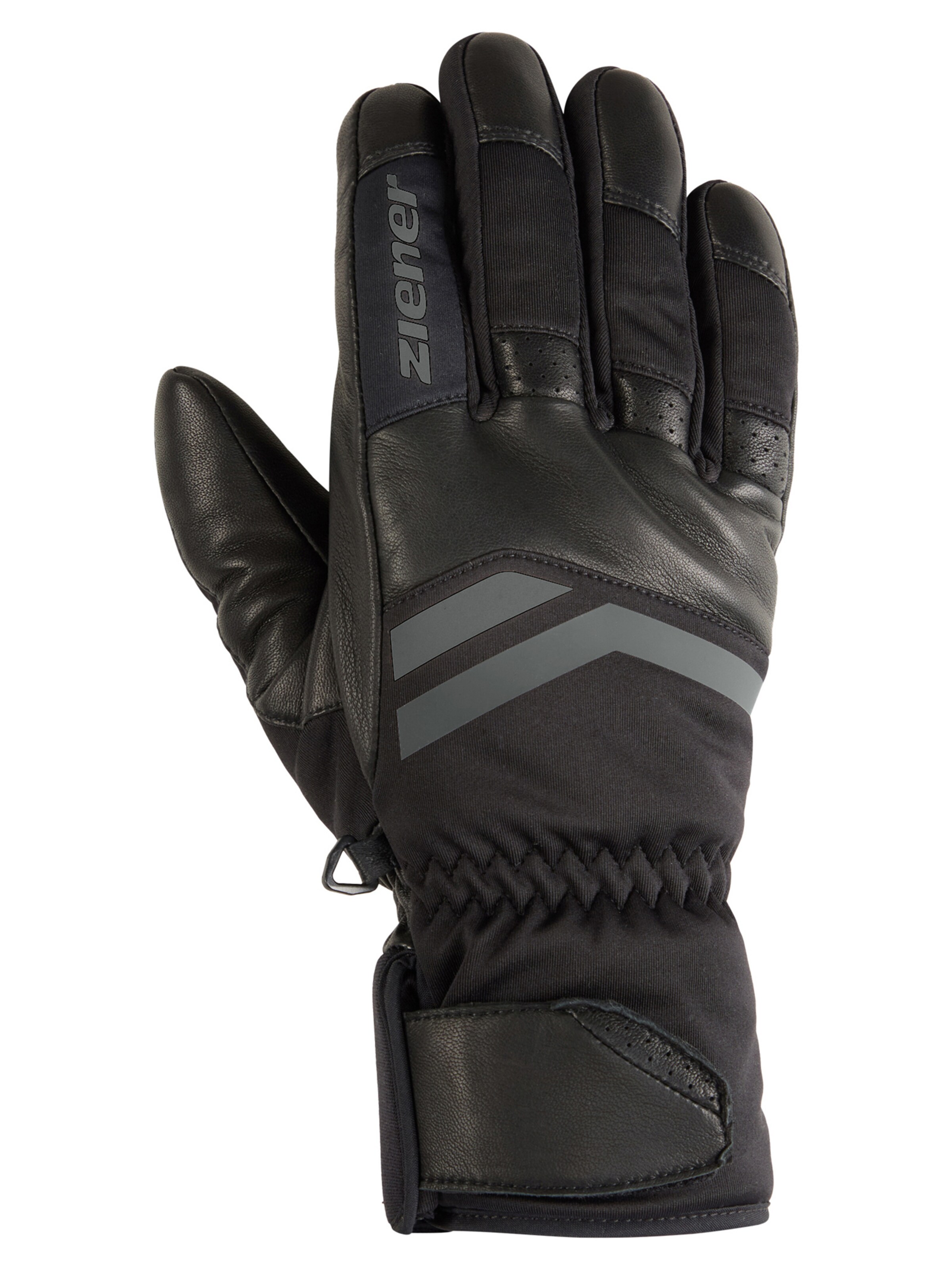 ZIENER Athletic Gloves 'Gudwig' in Black: front