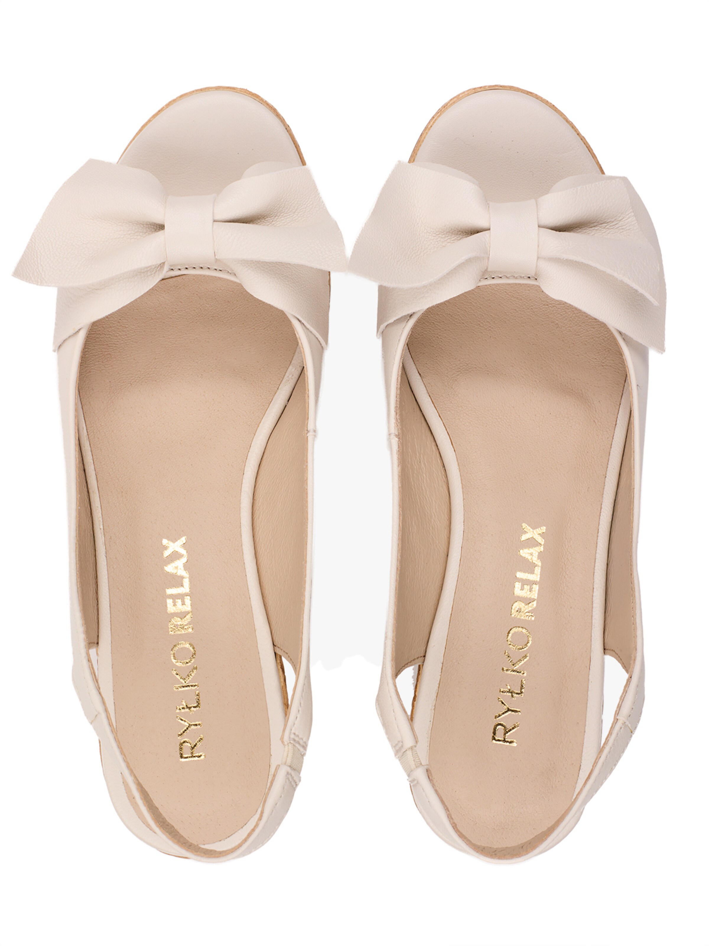 Sandale de la RYLKO pe bej