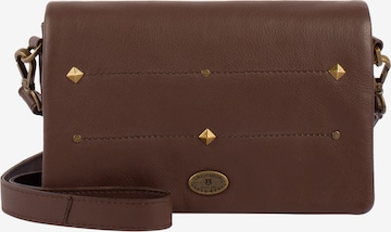 DreiMaster Vintage Crossbody Bag in Brown: front