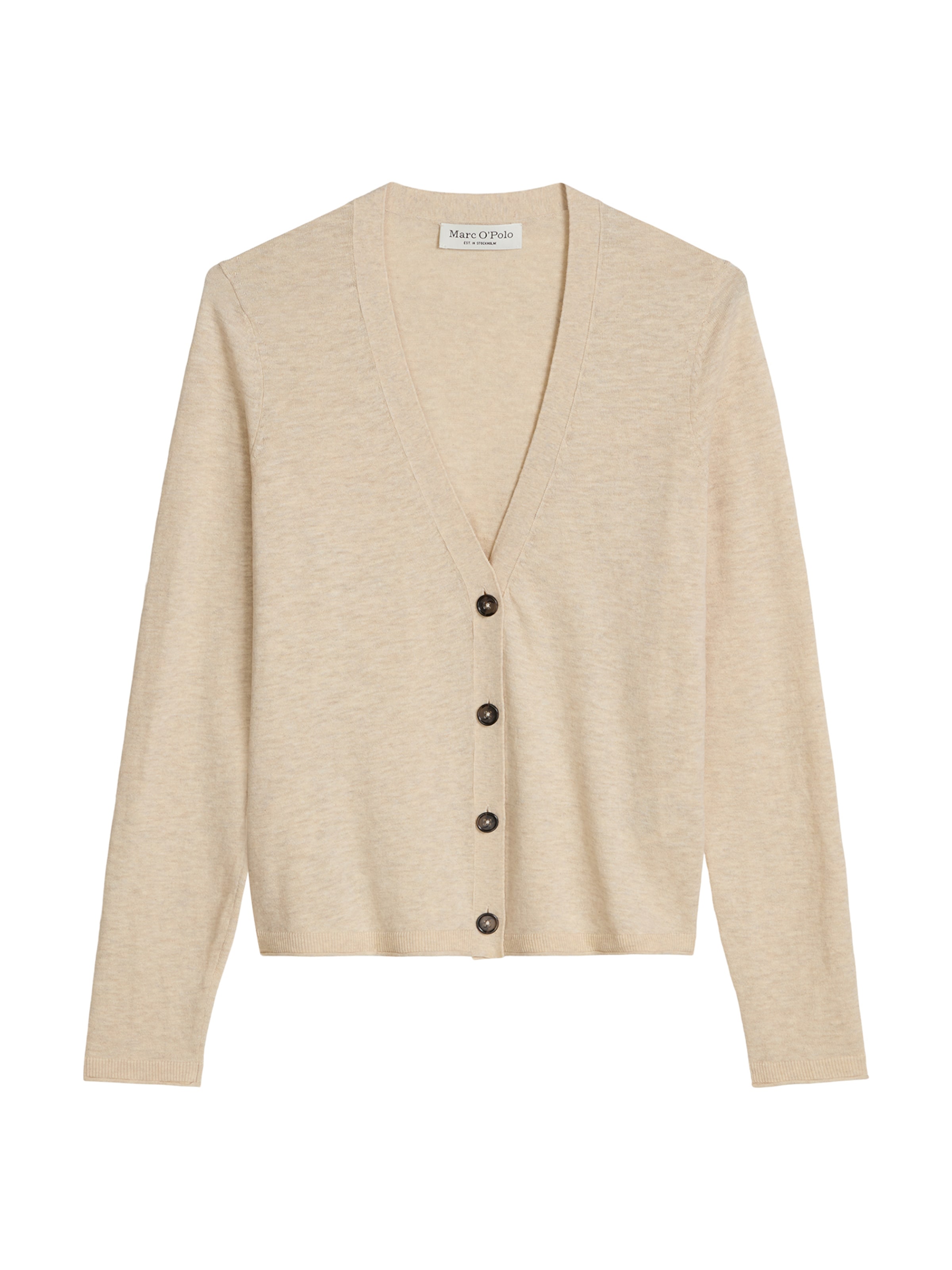 Marc O'Polo Kardigán - bézs: elől