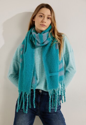 CECIL Scarf in Blue: front
