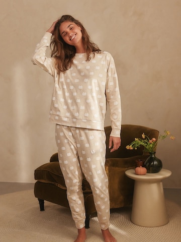 Next Pyjama in Beige
