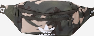 ADIDAS ORIGINALS Belt bag in Green: front