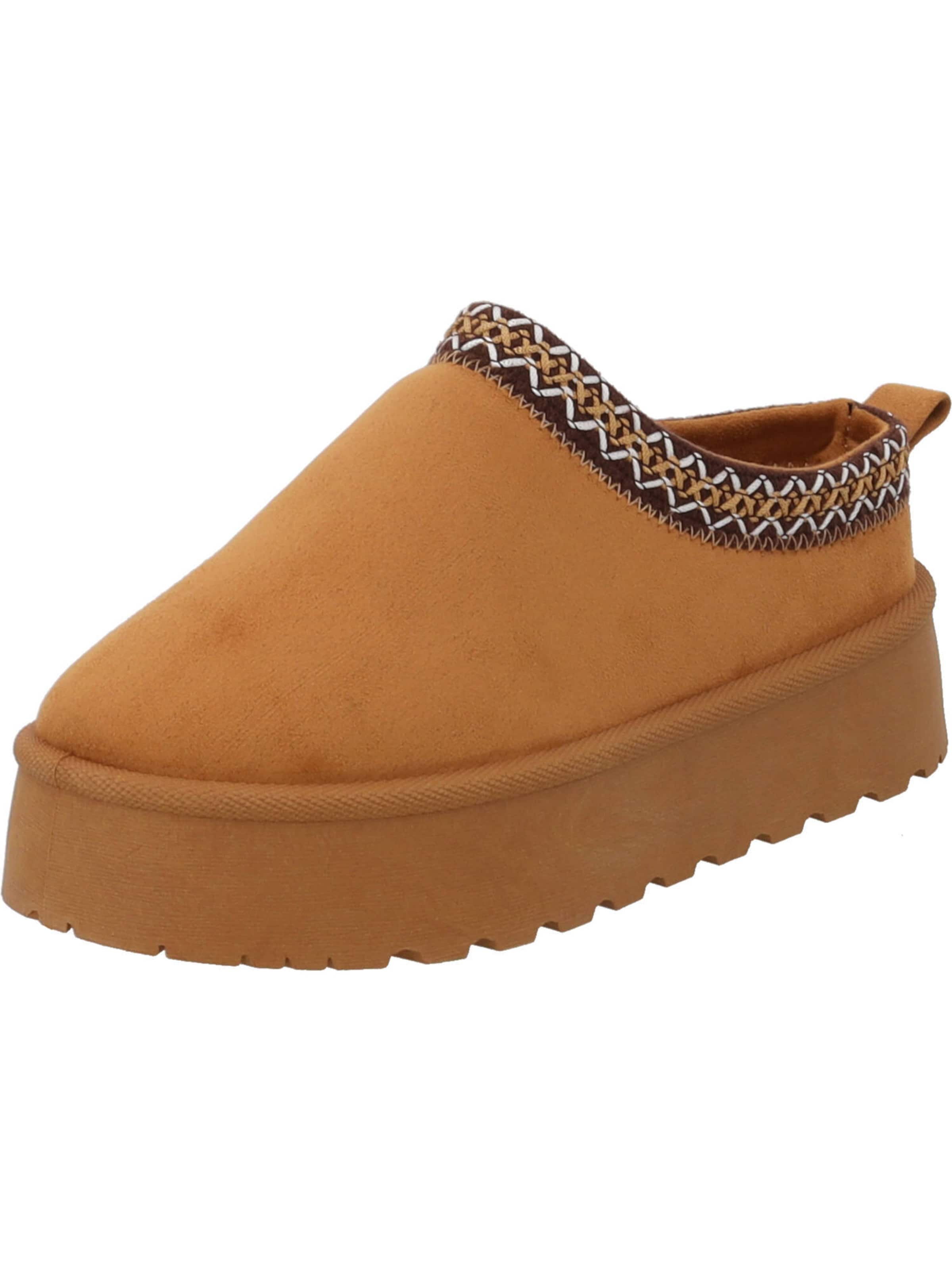 Zoccoletto 'Asinara' di Palado in marrone: frontale