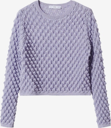 MANGO Pullover 'Pinchi' i lilla: forside