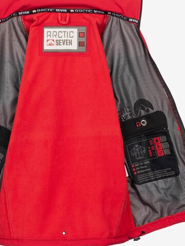 Veste fonctionnelle Arctic Seven en rouge