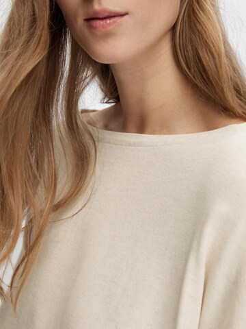 SELECTED Pullover 'SLFBerga' in Beige