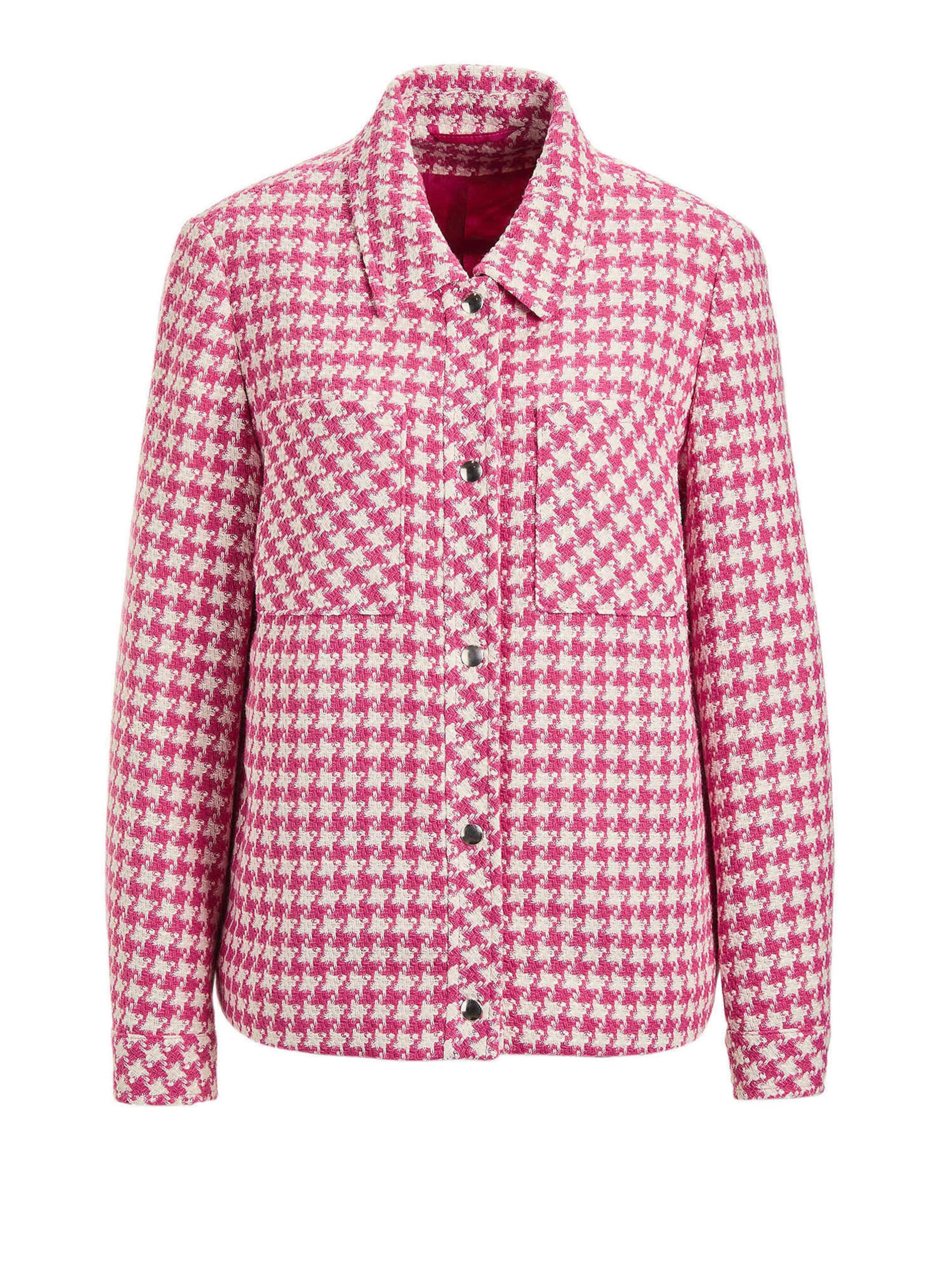 Goldner Blazer in Pink: Vorderseite