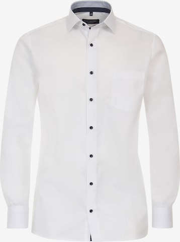 CASAMODA Slim fit Zakelijk overhemd in Wit: voorkant