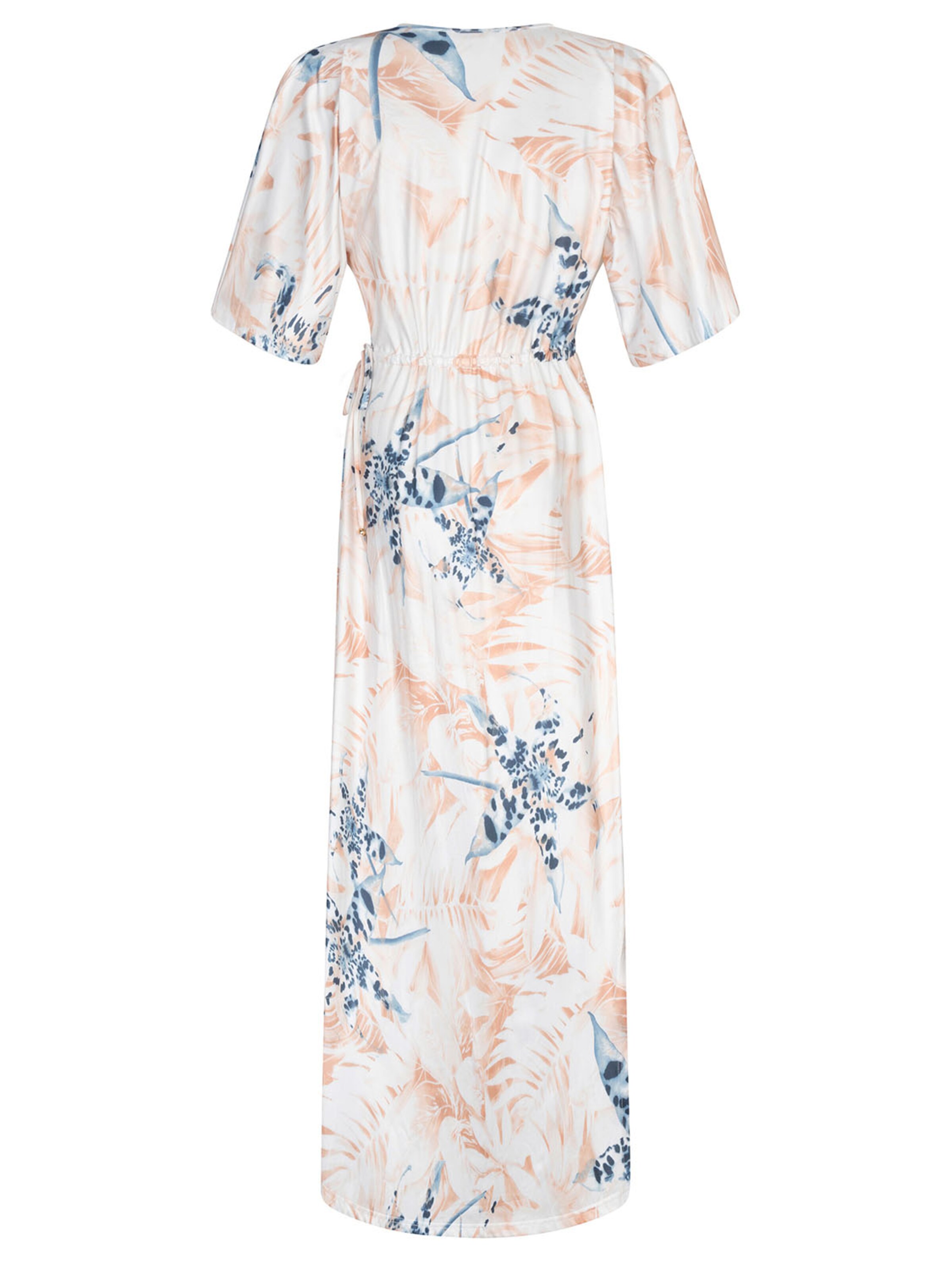 Chic by Lirette Jurk 'Kimono Lotus Contadora' in Beige