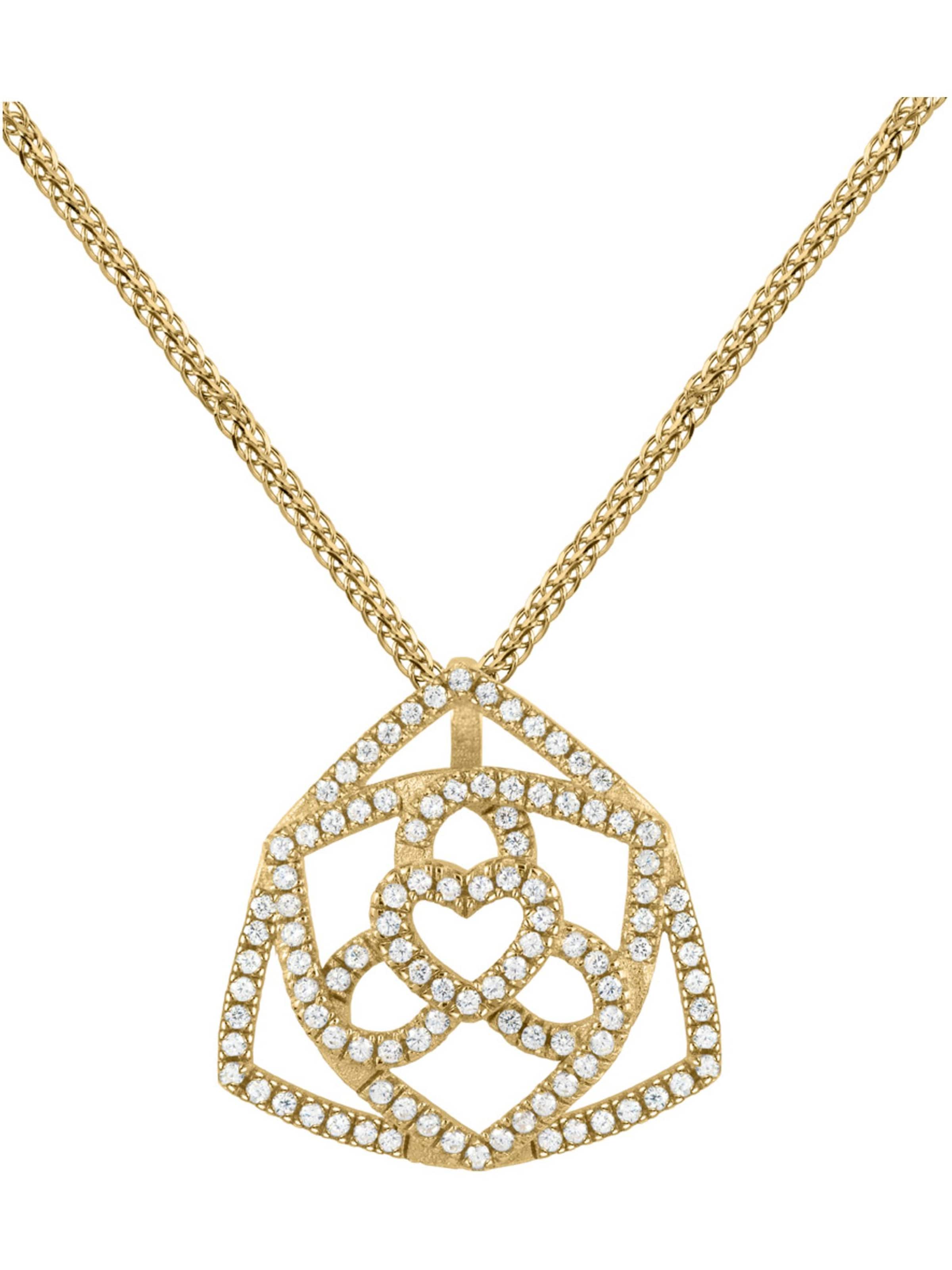 Jacques Lemans Kette in Gold: Vorderseite