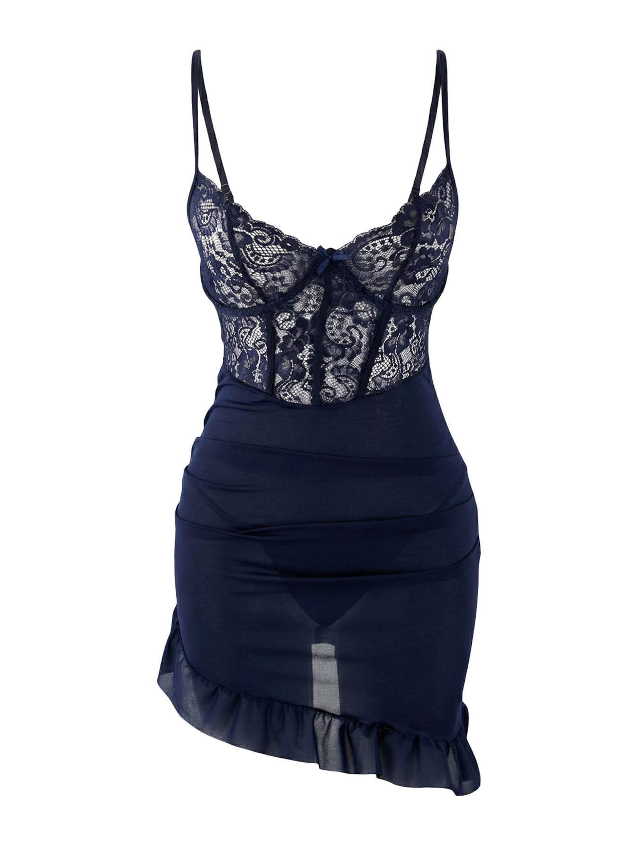 Trendyol Неглиже в Синий: спереди