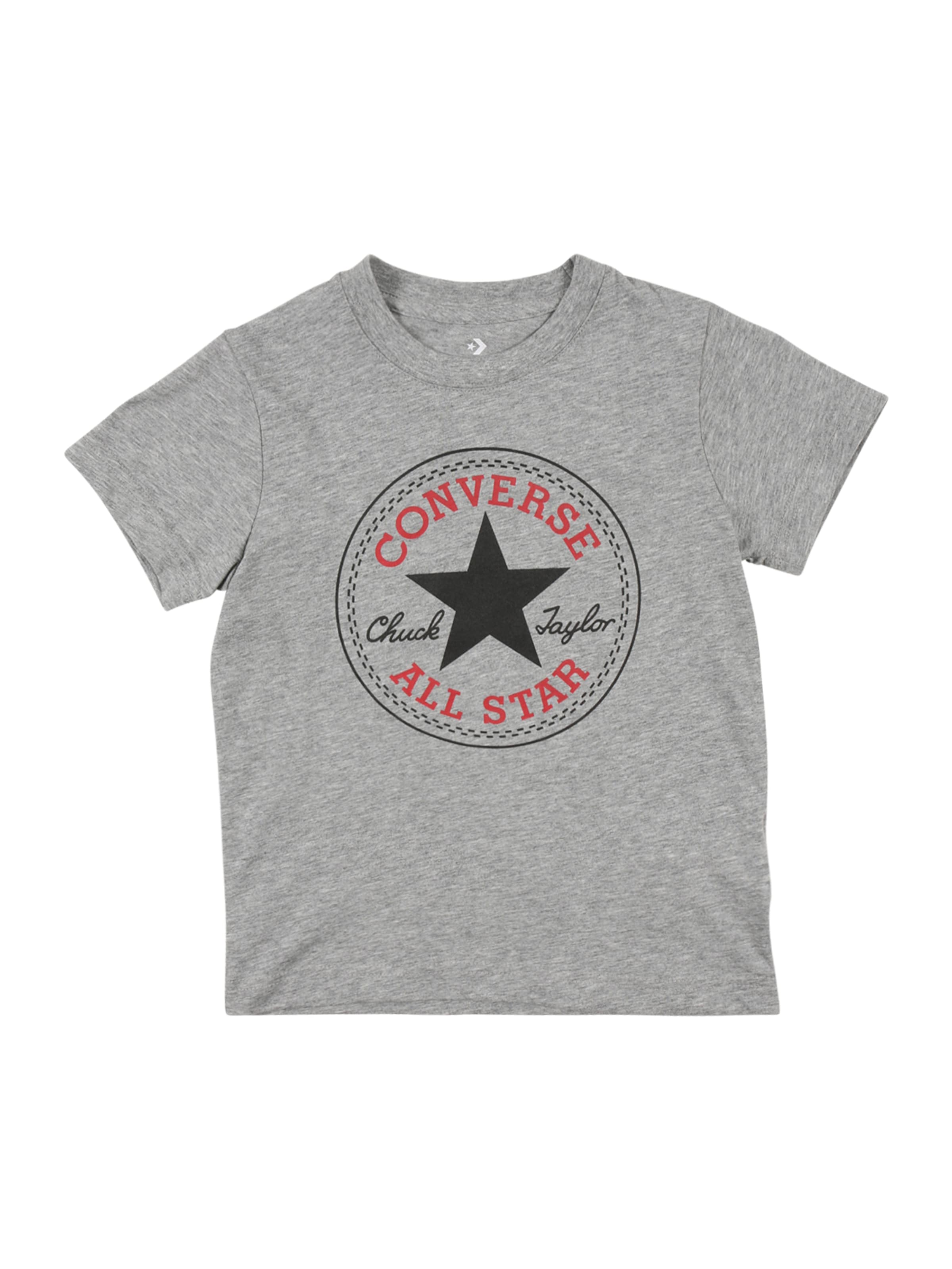 T-Shirt 'CHUCK PATCH' CONVERSE en gris : devant