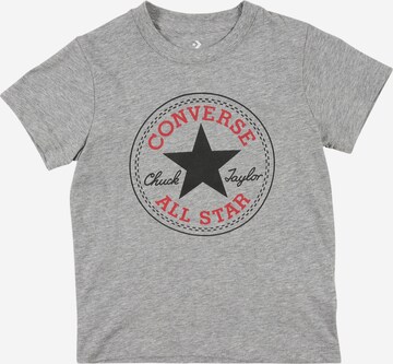 CONVERSE Shirt 'CHUCK PATCH' in Grau: predná strana