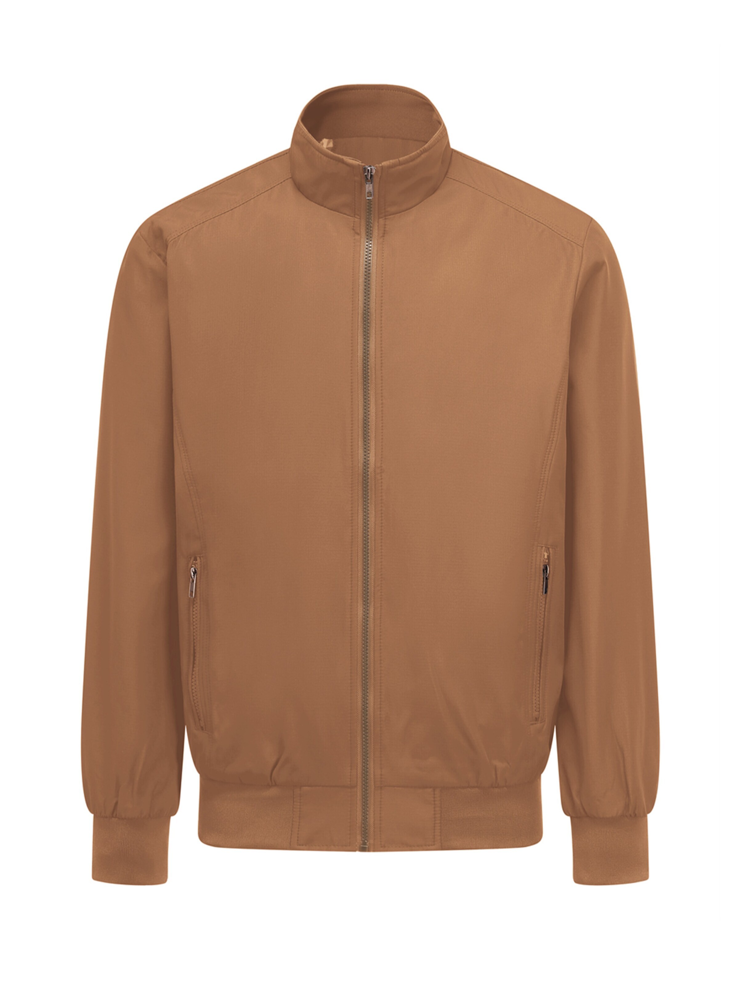 YOUTHUP Between-Season Jacket 'Tragekomfort' in Green: front