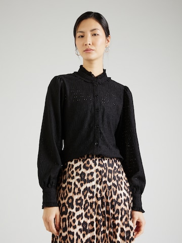 SISTERS POINT Blouse 'EINA' in Black: front