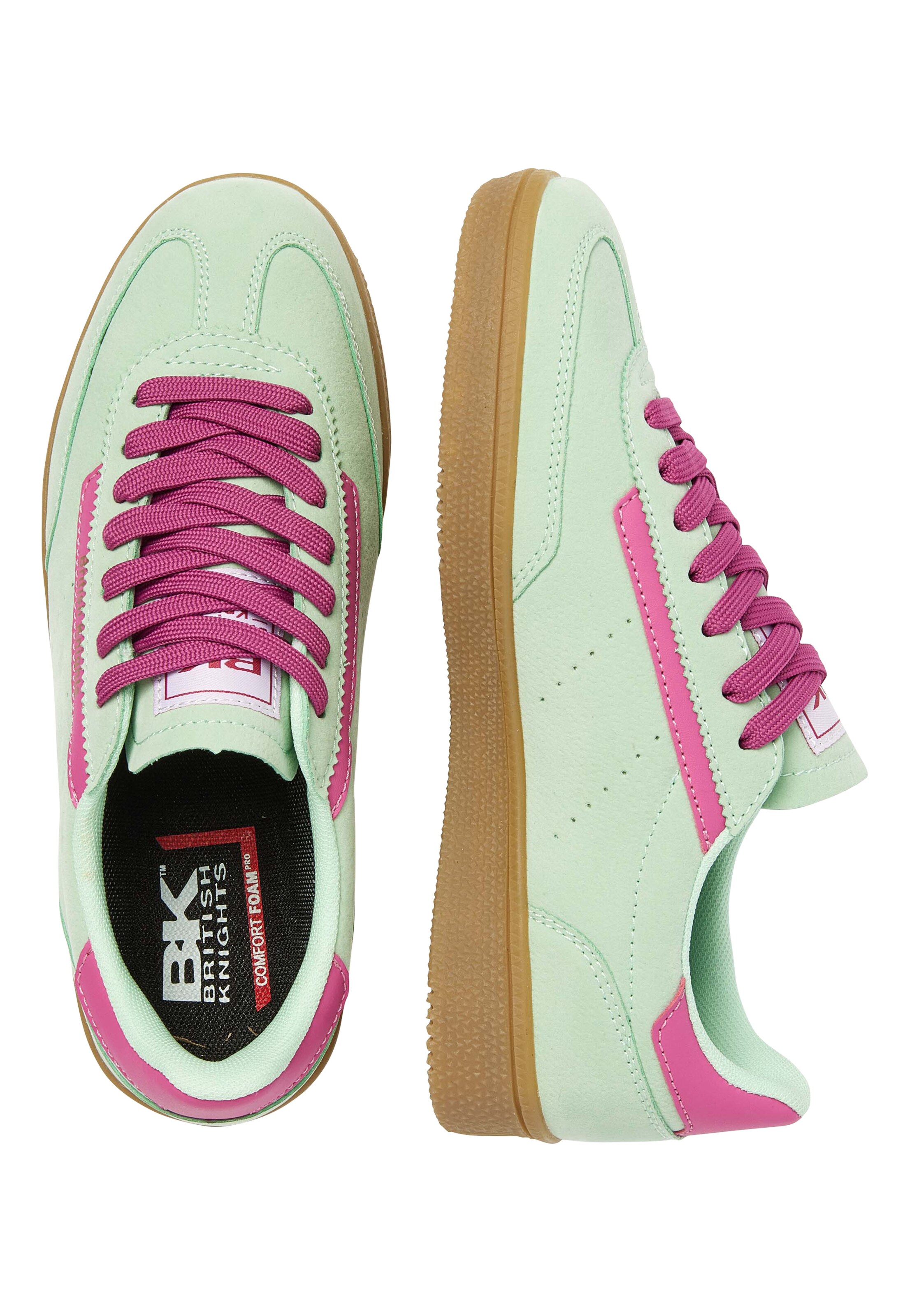 BRITISH KNIGHTS Matalavartiset tennarit 'Revival' värissä vaaleanpunainen